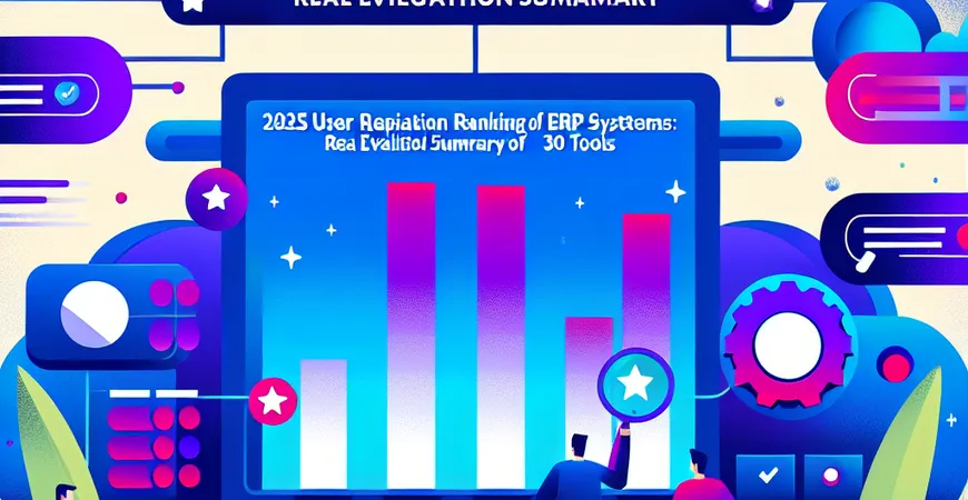 2025 年 ERP 系统用户口碑榜：30 款工具的真实评价汇总